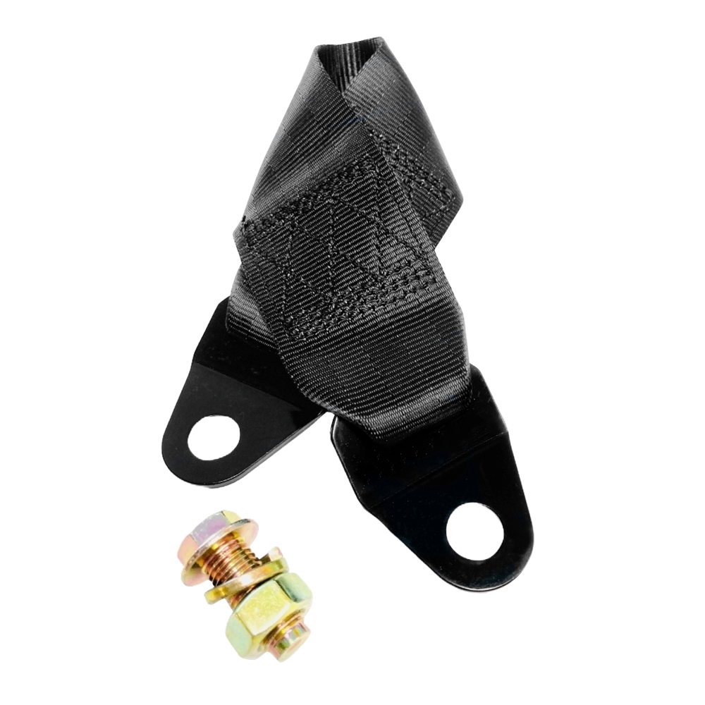 12" Universal Bolt-In Safety Certified Seat Belt Extender w/ Hardware