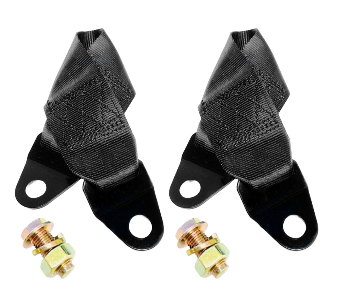 (2-Pack) Bolt-In Safety Certified Seat Belt Extender for Hyundai Vehicles