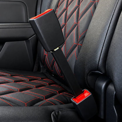 Fits: 2022 - 2025 Rivian R1S - Safety Certified 9.5" Rigid Seat Belt Extender (Front Seats)