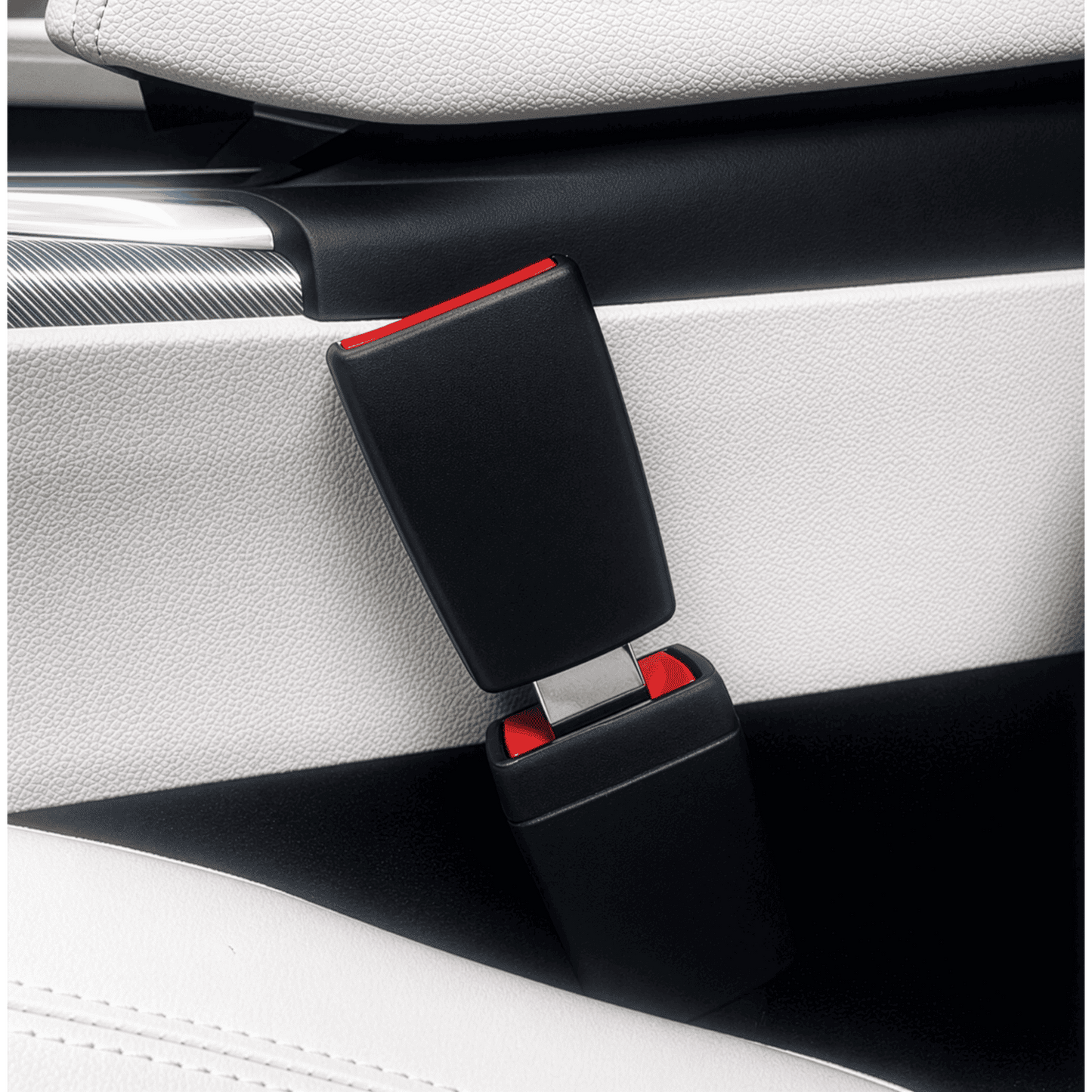 Fits: 2018 - 2024 Lincoln Navigator - Seat Belt Alarm Silencer Stop Buckle (Front Seats)