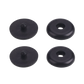 Universal Seat Belt Buckle Button Stop / Stopper Kit for all Vehicles - Color: Black